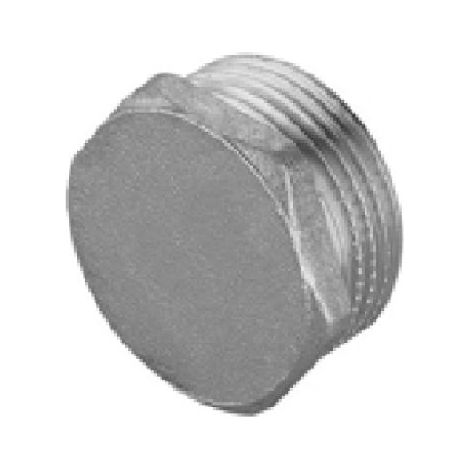 TAPPO MASCHIO IN OTTONE CROMO IBP 3/4&quot in ottone CW617N-DW