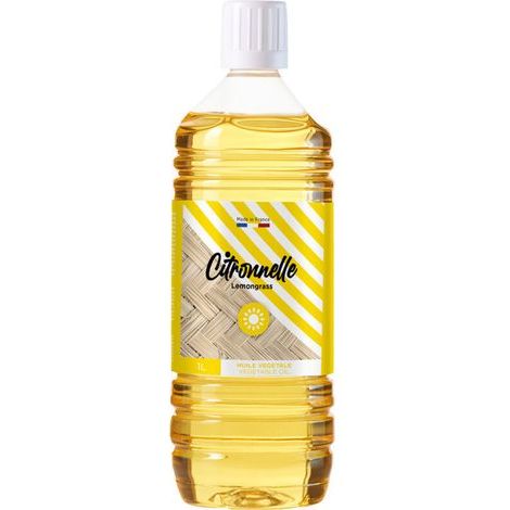 Huile de Citronnelle 1L Répulsif Naturel Longue Durée (1/5)