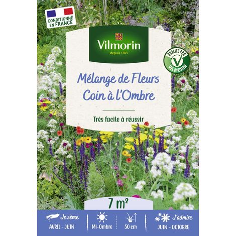 Vilmorin Coin ombre - 7 m² - Mélange de fleurs (1/2)