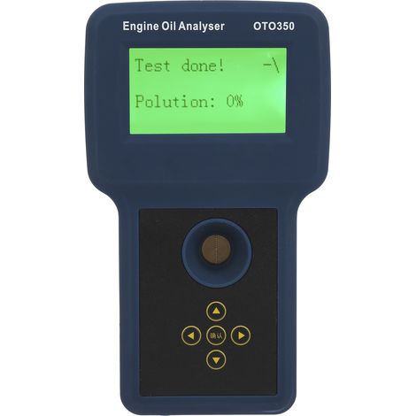 Testeur d'huile OTO350 avec écran LED, analyseur rechargeable pour moteurs diesel et essence, prise US 100-240 V (1/5)