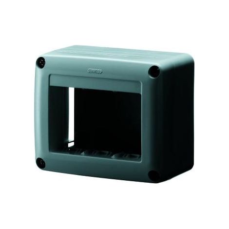 BOÎTE PTE-APP.3P.SYSTEM ANTHRACITE 9016 GEWISS GW27616