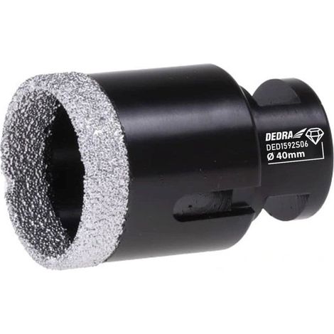 Broca de diamante vacuum brazed Dedra 82 mm M14