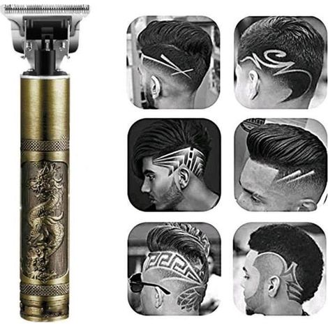 Le Touch électrique Pro Li Outliner Toilettage Rechargeable sans Fil Coupe Près T-Lame Tondeuse pour Hommes 0Mm Tondeuses à Cheveux (1/4)
