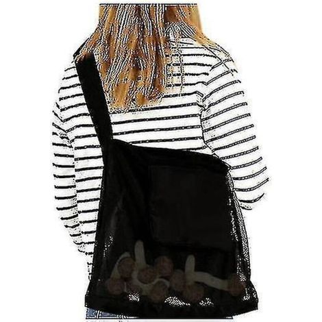 Sac de cueillette de champignons compatible, sac de récolte en filet pliable pour la cueillette de fruits et de champignons (1/5)