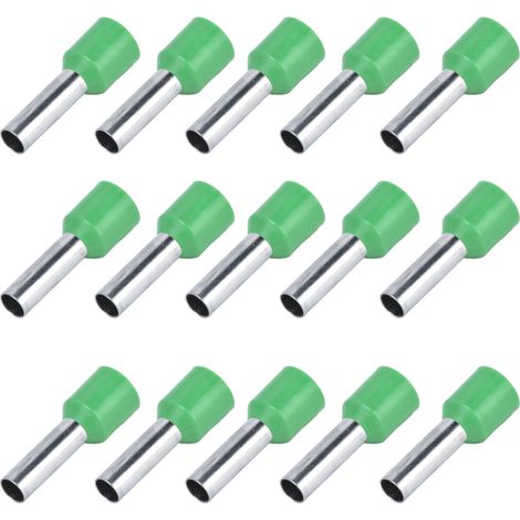 100 embouts de câble isolés à aiguille, à joint creux et résistants à la corrosion, pour équipements électriques (1/5)