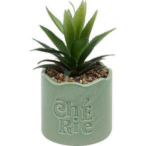 Pianta artificiale in vaso cheri 13x10cm - Atmosphera créateur d'intérieur