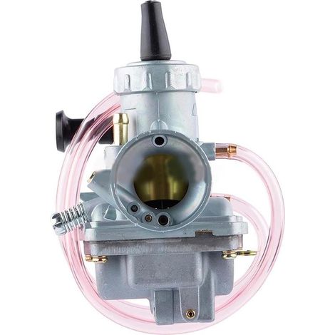 Carburador de motocicleta DT125 VM24 de 28 mm, carburador de 28 mm para motocicletas Yamaha DT125 RX125 DT RX RT 100 125 125LC 125MX MX100 MX175 TZR125 de 2 tiempos, apto para carburadores Mikuni VM24 (1/5)