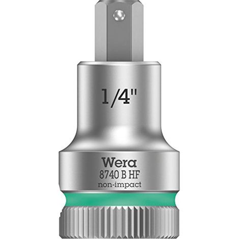 Wera 8740 B HF 05003089001 Esagono esterno Inserto a bussola 1/4 3/8 (10 mm) (1/4)