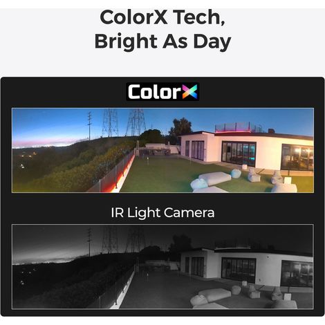 Reolink – Caméra de surveillance Wi-Fi 6 4K 180° – Vision nocturne ColorX F1.0 – Détection AI – Panneau solaire – Autonomie prolongée — vue 4