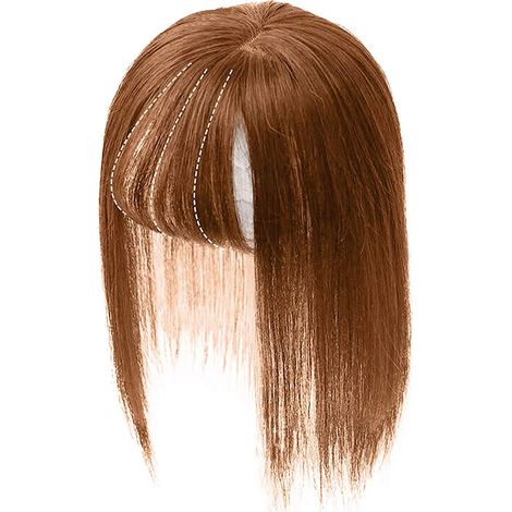 Couronne de cheveux humains base soie avec pinces, postiche couvre-cheveux pour femmes, dissimule la calvitie partielle. (1/5)