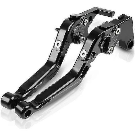 Levier de frein et d'embrayage pliable, extensible et réglable, compatible avec la moto Aprilia Tuareg 660. (1/5)