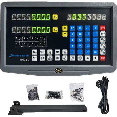 Digitale Anzeige, breiter Spannungsbereich, hochpräzise Messungen, SNS-2V Farbdisplay (1/2)