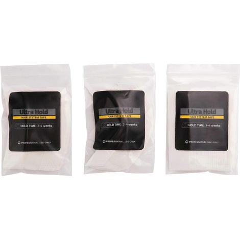 108 bandes adhésives double face à forte tenue pour toupets, perruques à dentelle et perruques pour hommes (1/5)