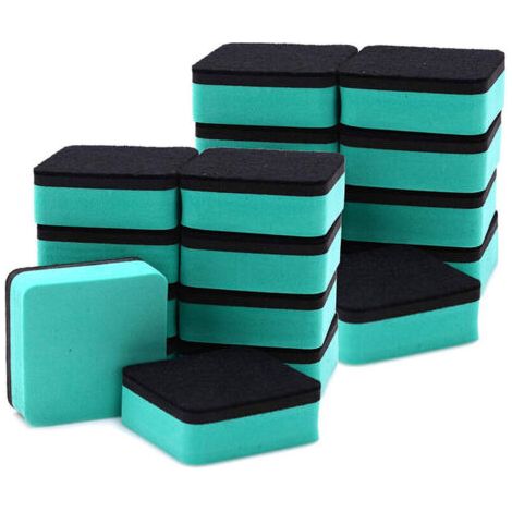 Lot de 30 Effaceurs Magnétiques pour Tableau Blanc - Fournitures Scolaires et de Bureau (1/5)