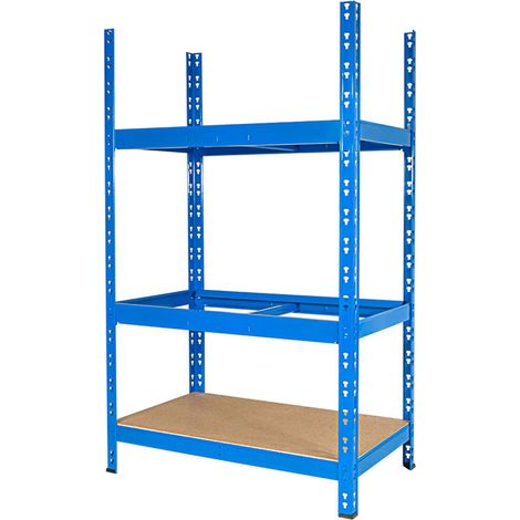 BRB Étagère à pneus - 3 niveaux - Avec Système d'emboîtement - Largeur x profondeur x hauteur : 1100 x 500 x 1600 mm - Convient pour pneus ayant jusqu’à 680 mm de diamètre (1/3)