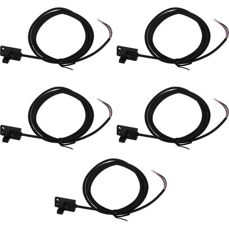 Capteur Photoelectrique à Rainure U Haute Précision NPN 5 Pèces DC5‑24V (1/5)