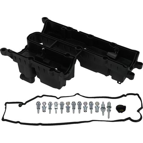 Tapa de válvulas, aluminio, 22 x 16 x 4 pulgadas, compatible con Ford Escape 1.5L 2017, mejora el rendimiento del motor, reemplazo directo. (1/5)