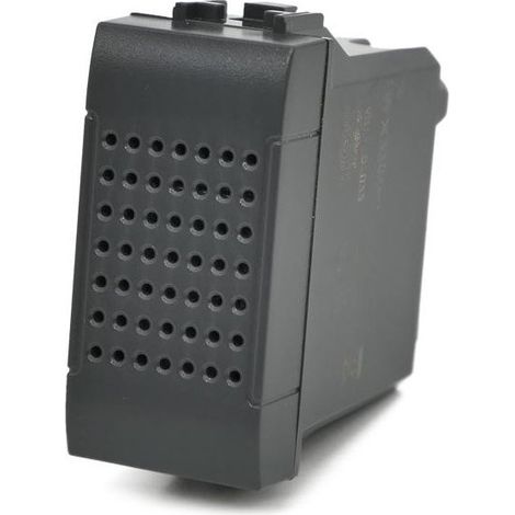 Suoneria compatibile con living light international air modulo campanello pulsante 6A 220v nero