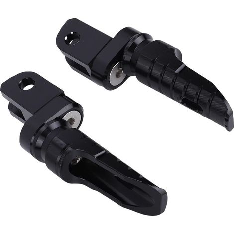 Repose-pieds Avant en Aluminium Repose-pieds Avant 6063 Remplacement de Pédale en Aluminium anodisé G310R 2017-2025 8mm (BLACK) (1/5)