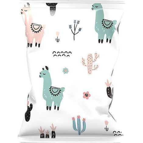Sacs de rangement sous vide grand format pour couettes, couvertures, vêtements, édredons et oreillers - Lot de 4 (50 x 70 cm) avec double fermeture éclair et valve anti-fuite (1/5)