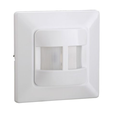 CZUJNIK RUCHU PIR BIAŁY 190 ST. 500W 9 METRÓW IP20 - E+CR-IR2/KP