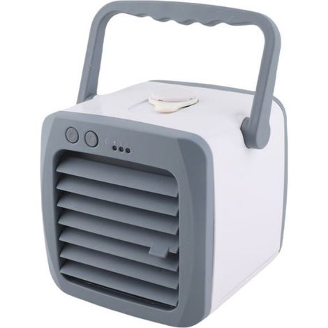 Climatiseur Portable - Refroidisseur D'air USB - Pour Bureau Chambre Petit Espace - 135 X 135 X 135 Mm - 880 G (1/5)