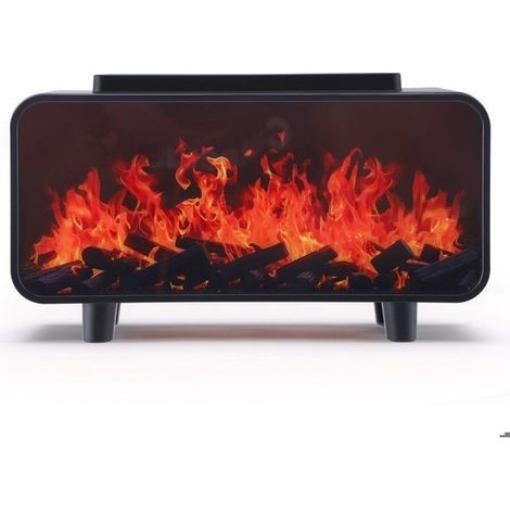 Diffuseur d'arômes avec Flamme LED – Diffuseur d'arômes ultrasonique 230 ML, éclairage LED 7 Couleurs, arrêt Automatique (1/5)