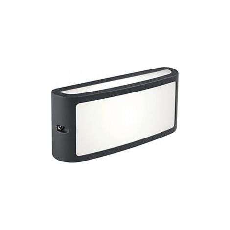 Applique Esterni Interni Alluminio Grigio Led 10 W 700 Lm 3000K Screen (1/4)