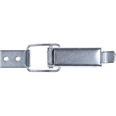 GOEBEL - 100 x Grenouillères acier zingué 1/45 - autofermeture Trou pour rivet 3,3 mm (1/5)