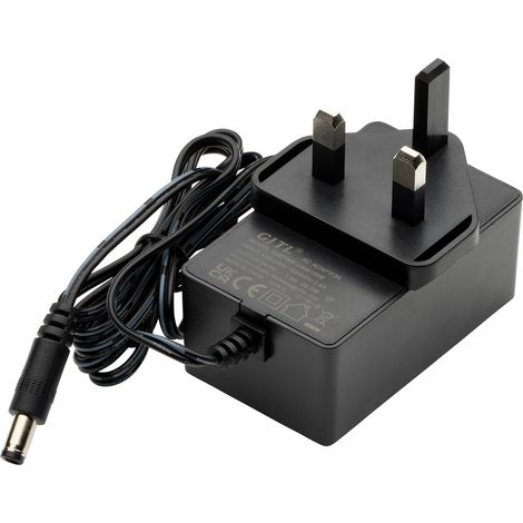 Draper 07075 Draper Expert 24W 1A AC/DC Hybrid Work Light Power Tool Battery Adaptor Compatible with DC 18V for Stock No. 04673