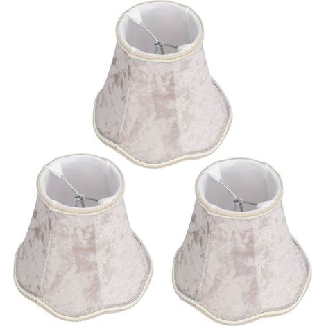Abat-jour à clipser moderne E14, 3 pièces, lustre, abat-jour de lampe de table, accessoire pour maison, hôtel, club KTV Crezuo (1/5)