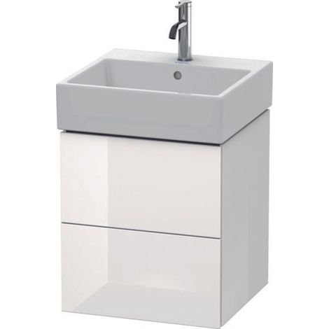 Duravit L-Cube mueble bajo lavabo suspendido, 2 cajones, (1/5)