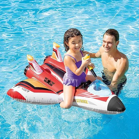 Inflatable Swim Pool Floats & Swimming Ride-On Kids Water Beach Toys Set