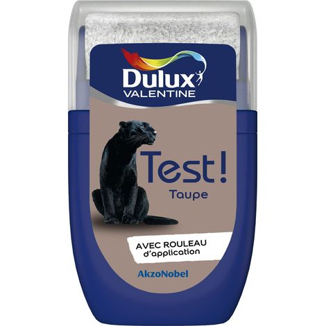 Testeur couleur Taupe 30 mL - Peinture Dulux Valentine