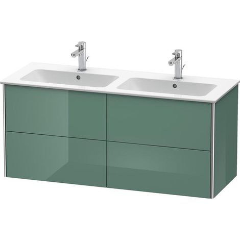 DU XSquare WTU wh 1280x478x560mm, 4SK, f.WT L&R,SAS, Taupe Seidenmatt (1/5)