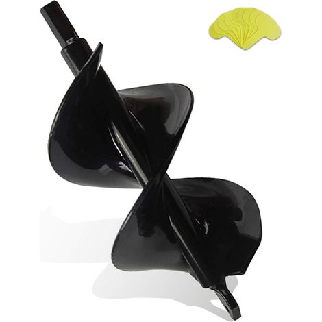 Auger De Jardin - Foret À Vis 8 X 18 Cm - Pour Perceuse Electrique - Pour Plantation De Fleurs Arbustes Et Arbres - 1 Pièce (1/5)