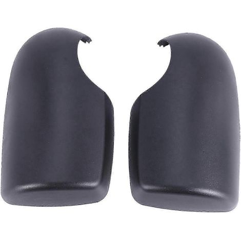Coques de rétroviseurs côté passager en ABS noir pour Ford Transit MK6 MK7 (2000-2014) - Lot de 2 (gauche + droite) (1/5)