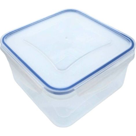 CONTENITORE QUADRO IN PLASTICA 'SUPERLOCK' lt 0,7 - cm 13 x 13 x h.6,9