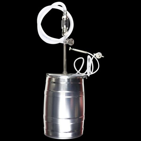 Appareil de remplissage pour fût de fête 5 litres - Transvaser la bière avec contre-pression sans perte de gaz carbonique, facile et efficace pour un plaisir optimal (1/2)
