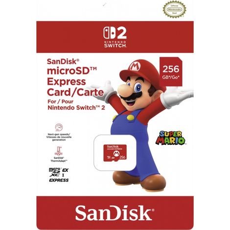 Nintendo SanDisk microSD EXPRESS Card 256 GB (Switch 2)