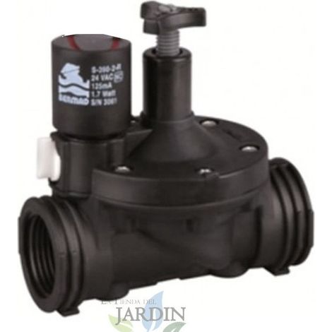 Elettrovalvola per Irrigazione Agricola 1'' 9V Bermad, per Programmatori a Batteria