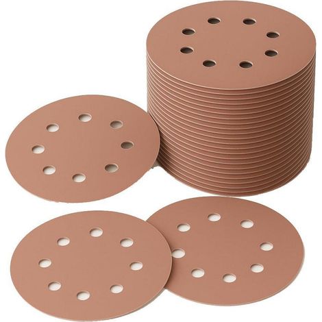 Schleifscheiben 125mm 600 Körnung Klett 50 Stück 600 50pcs (1/5)