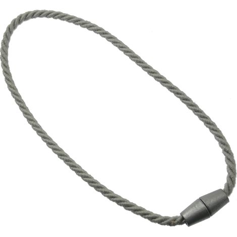 bracciale magnetico per arricciare/decorare le tende -colore nocciola .