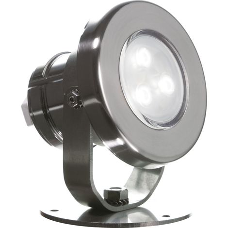 Spot subaquatique tilt LYNN IP68 LED SMD 4W 315lm CRI80 5700K 45º Chromé (1/5)