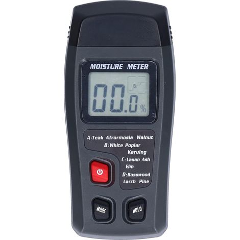 Hygromètre à bois numérique petite erreur mesure plus précise compteur de bois LCD HD (1/5)