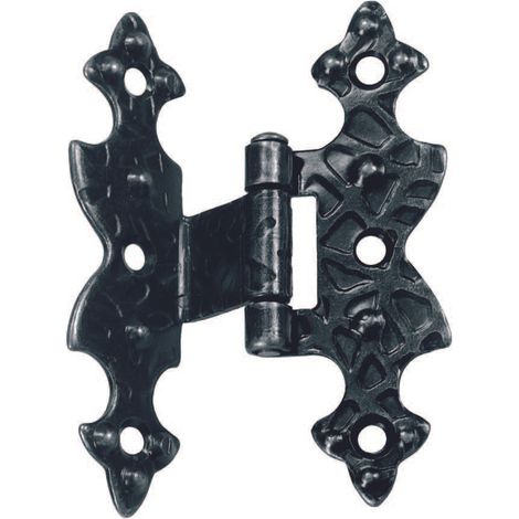 Cerniere a bandella con collo doppie - mm.70x45