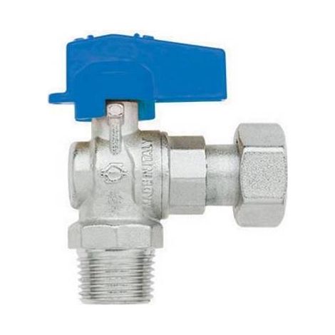 ROBINET À BOISSEAU SPHÉRIQUE MÂLE - ÉCROU TOURNANT FEMELLE Dimensions : 1/2" x 1/2"  DN 10  PN 10