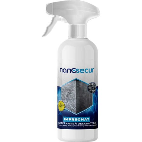 Impregnación NANOSECUR para pizarra y piedra decorativa 500 ml (1/3)