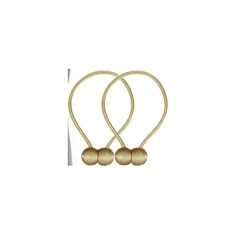 Rideau Boule Aimant Rideau Boucle Sangle Style Européen Corde Rideau Clip Magnétique Boucle Anneau Aimant Magnétique