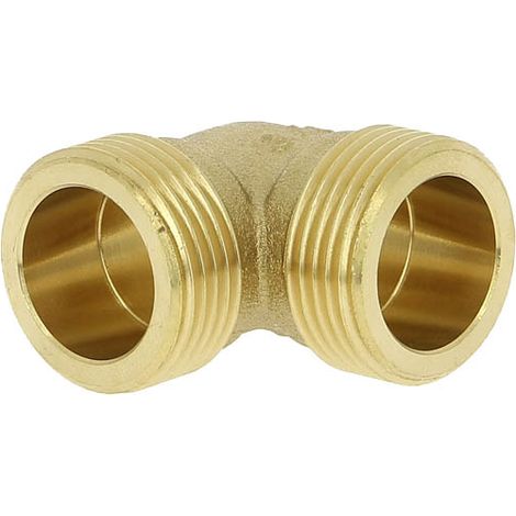 Watts – Coude laiton mâle 3/4" (20/27) – Raccord de robinetterie avec filetage entrée 20/27 – Pour installation sanitaire et chauffage (1/5)